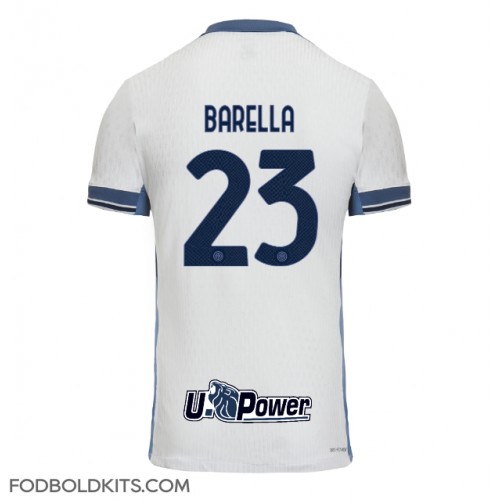 Inter Milan Nicolo Barella #23 Udebanetrøje 2024-25 Kortærmet